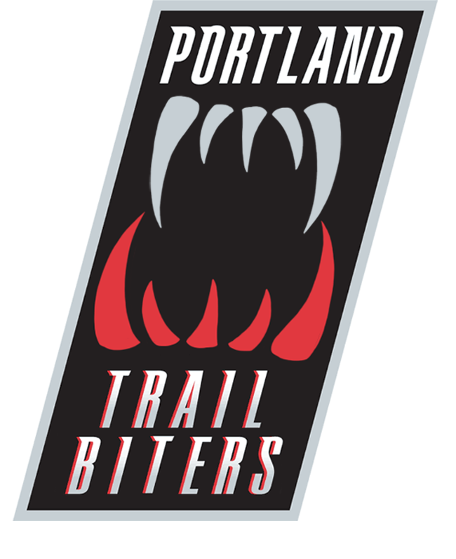 Portland Trail Blazers Halloween 2005-Pres Primary Logo DIY iron on transfer (heat transfer) Portland Trail Blazers Halloween 2005-Pres Primary Logo DIY iron on transfer (heat transfer)